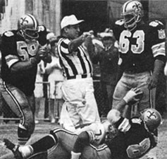 1969 Saints-49ers Action - 5